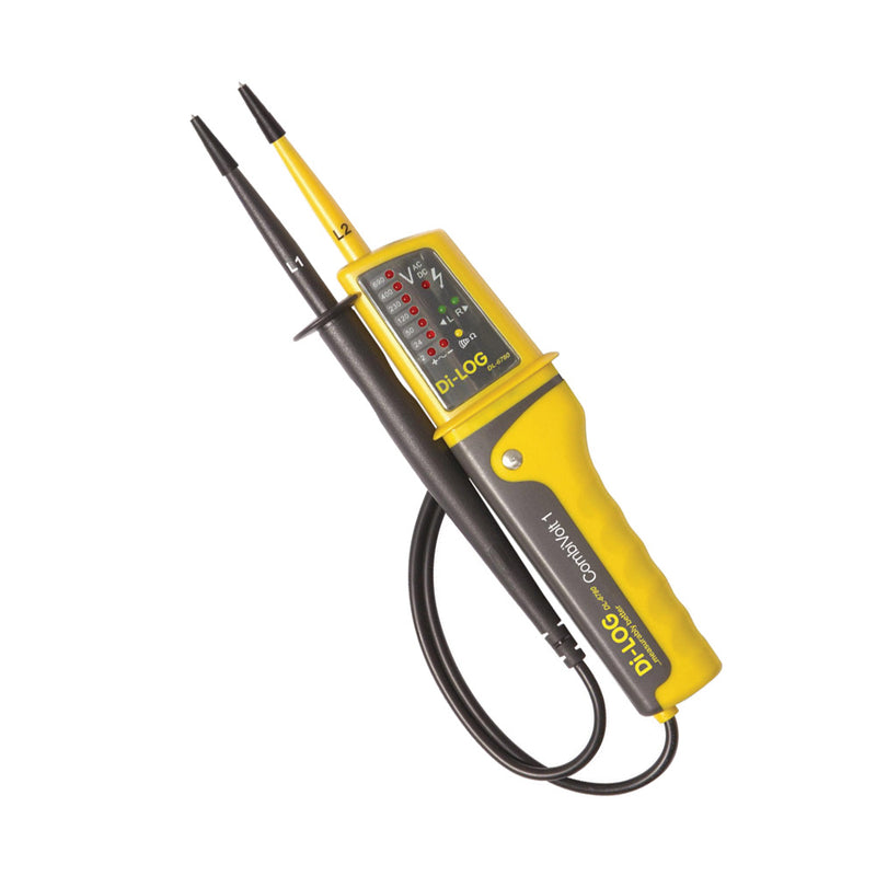 Di-Log Voltage & Continuity Tester with Phase Rotation Test